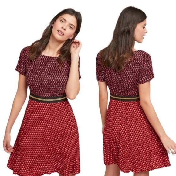 Anthropologie Maeve Amicci Rabbit Dress 8 - Picture 9 of 9